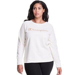 Champion Women's GF914, NATURAL, Size 2X Off White Cream